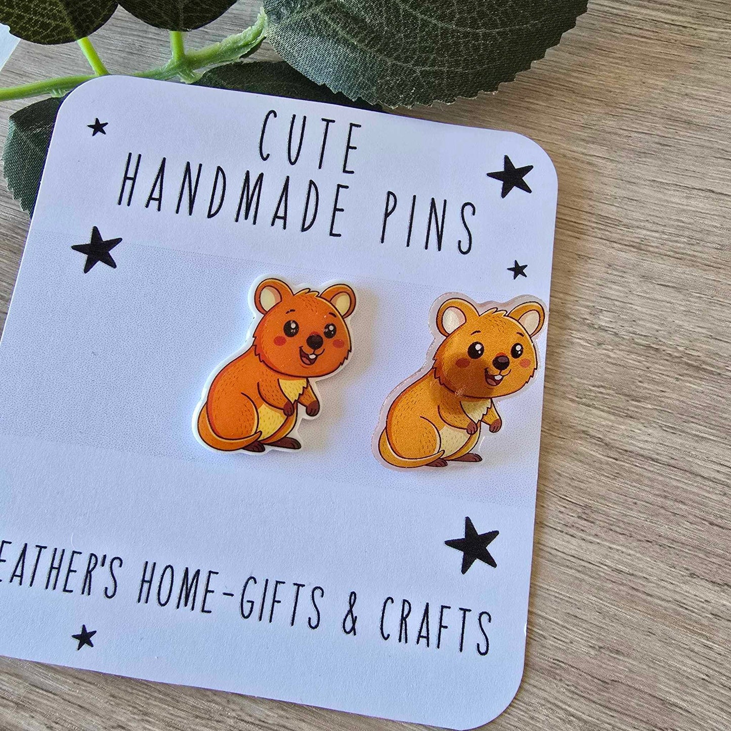 Quokka pin