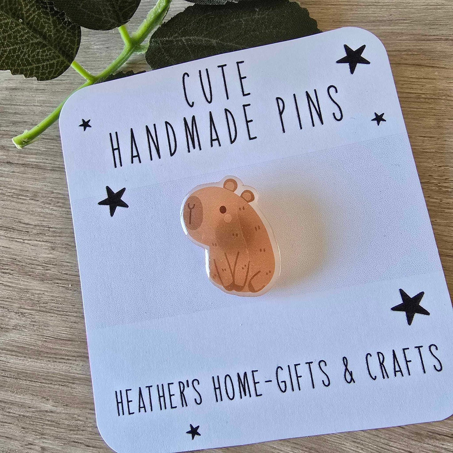 Capybara pin