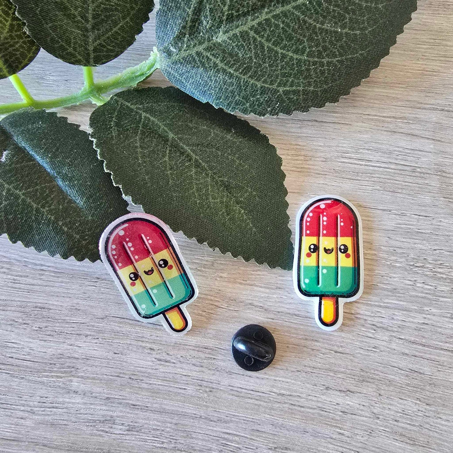 Ice lolly pin