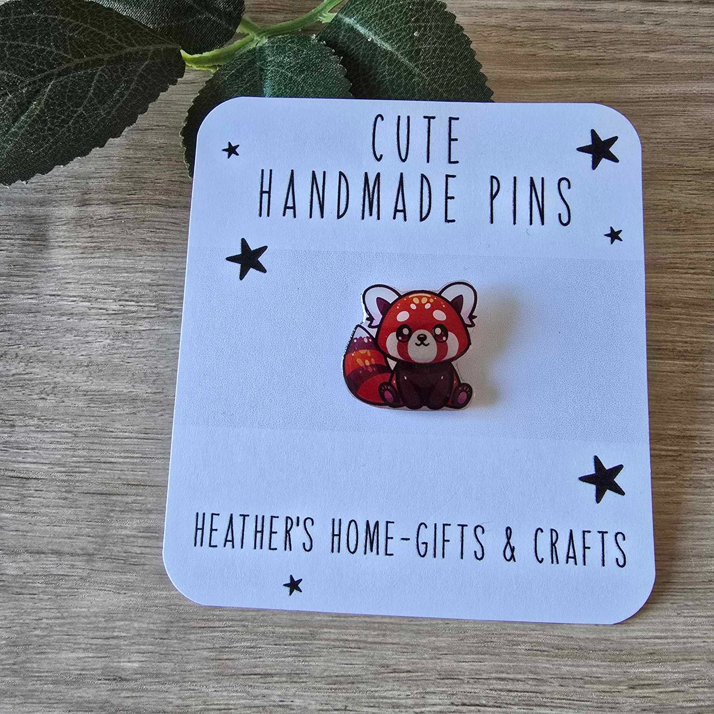 Red Panda pin