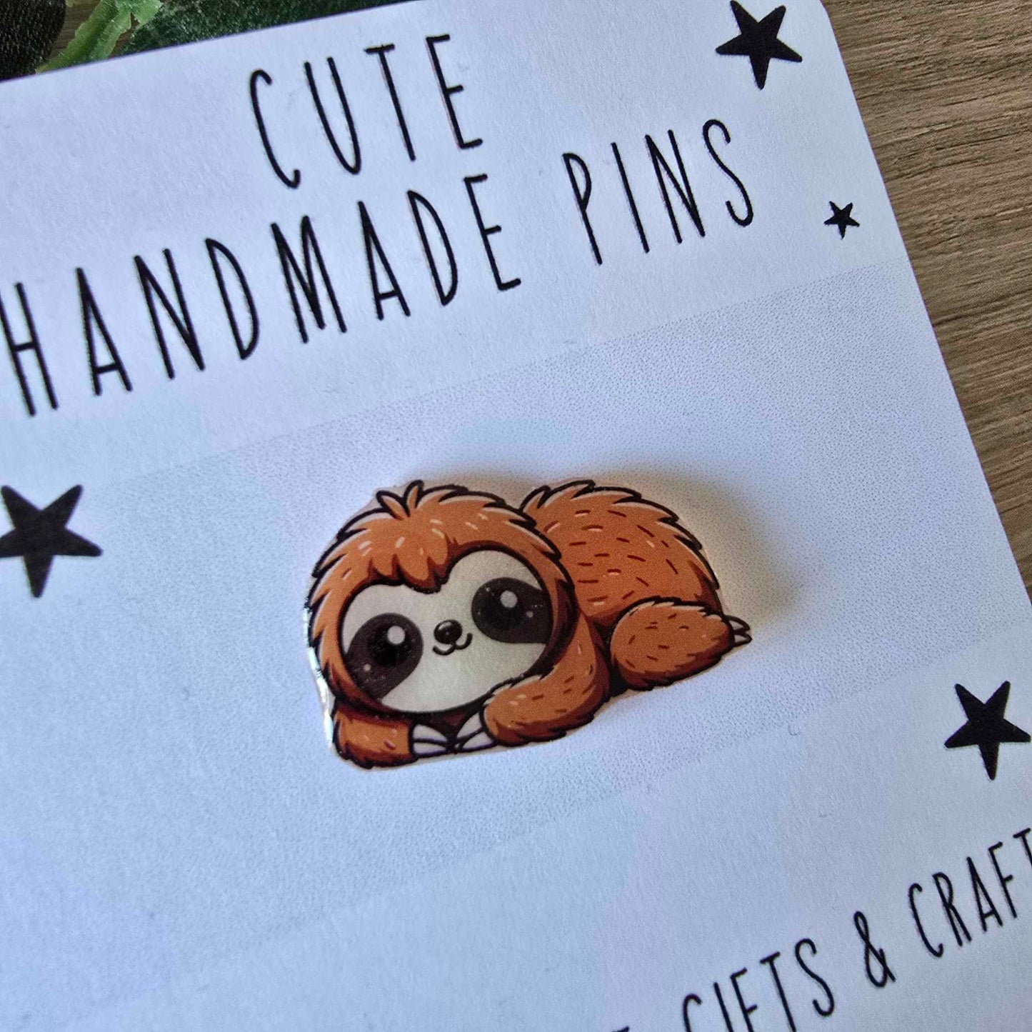 Sloth pin