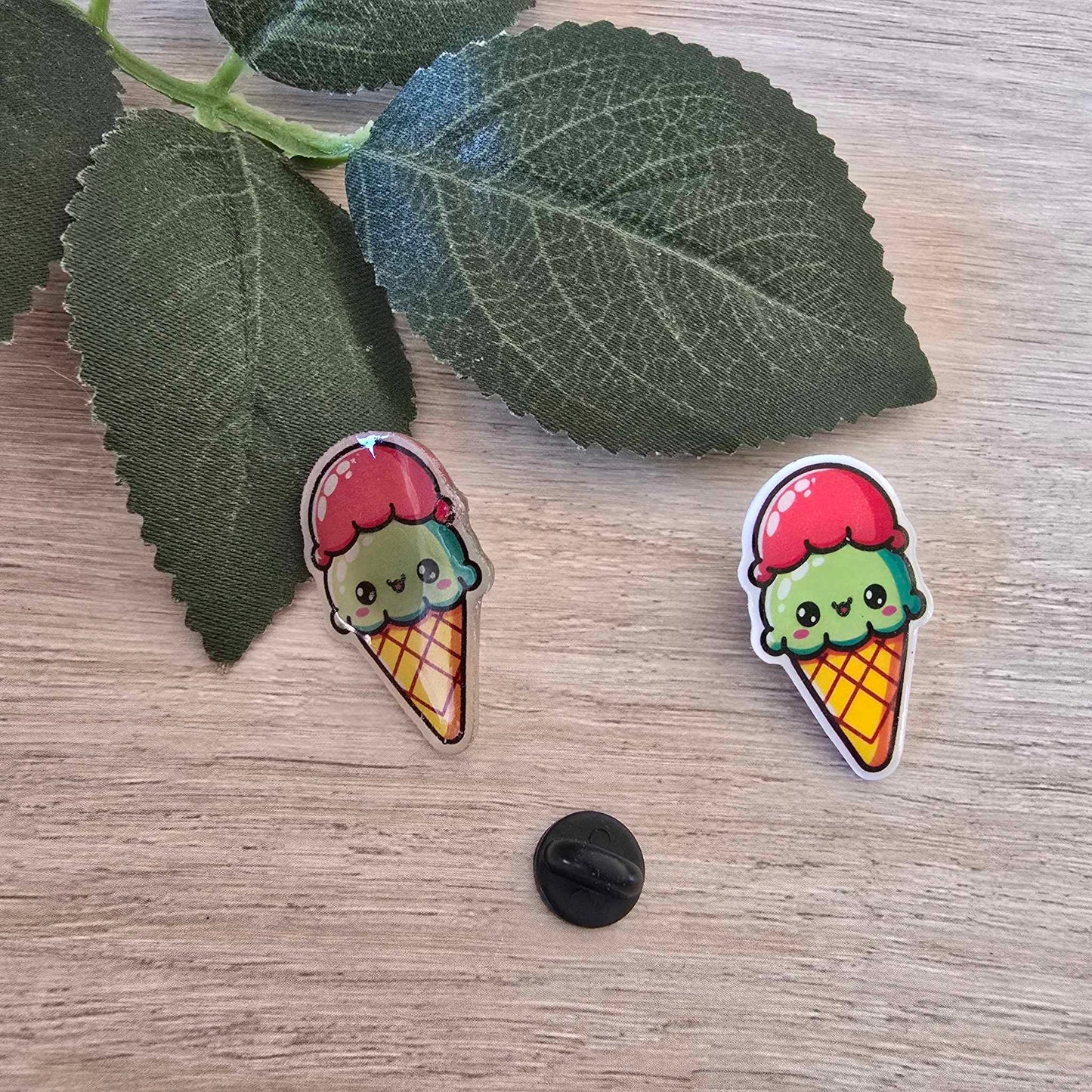 Ice cream pin