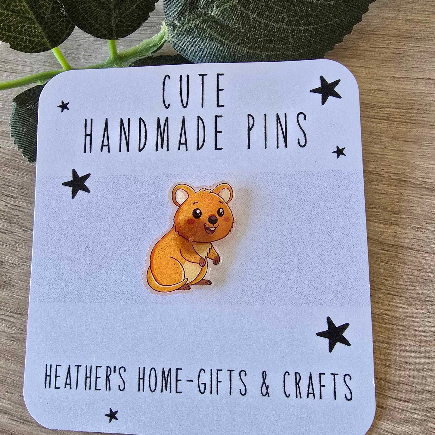 Quokka pin