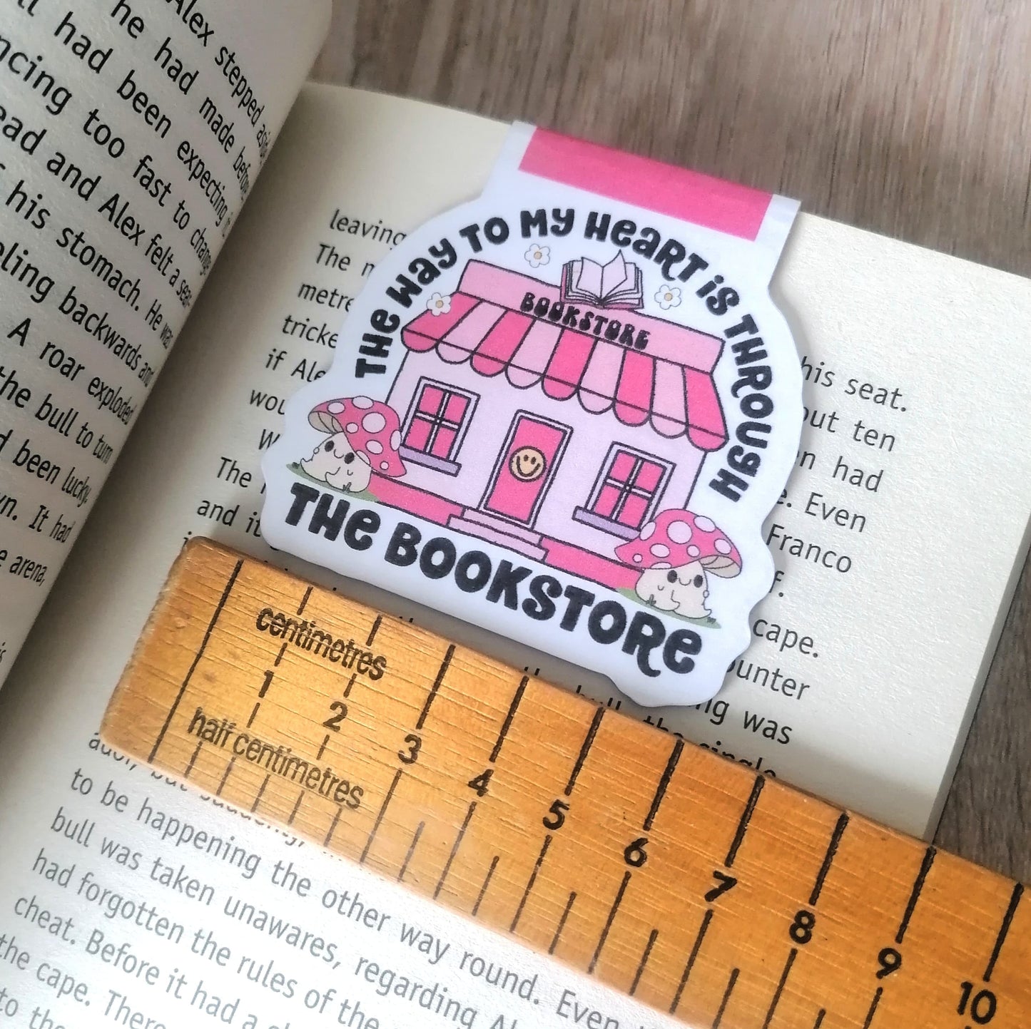 MAGNETIC BOOKMARK - THE WAY TO MY HEART