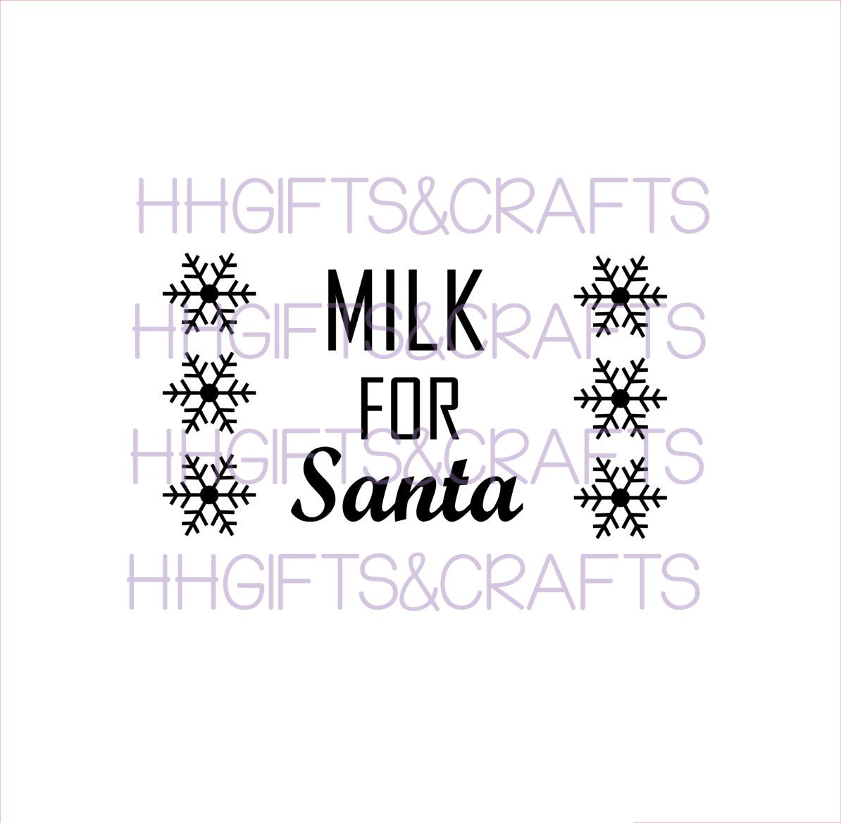 CHR 25 - SANTA'S MILK - SMALL VINYL