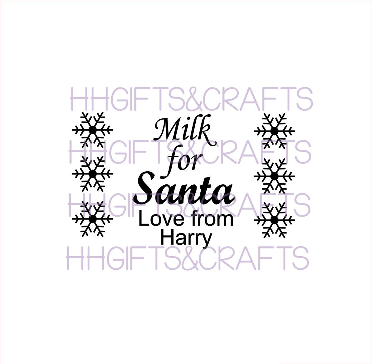 CHR 25 - SANTA'S MILK - SMALL VINYL