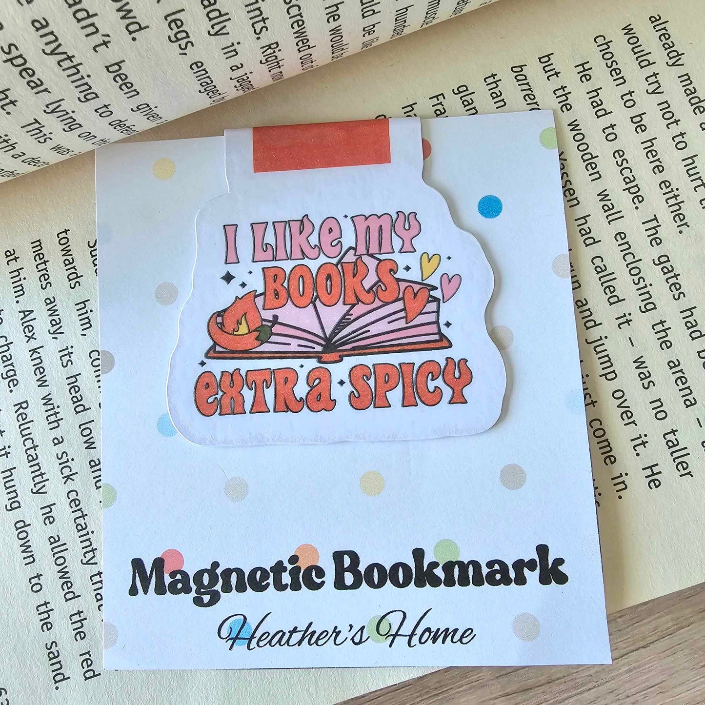 MAGNETIC BOOKMARK - EXTRA SPICY