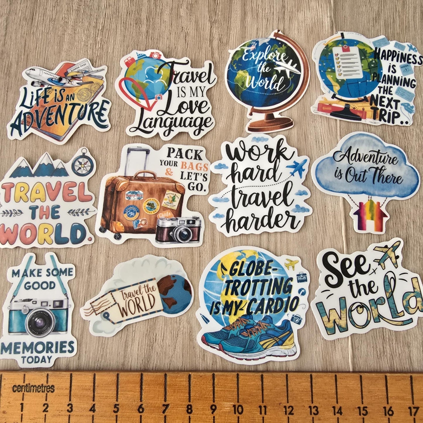 TRAVEL STICKERS 6/12