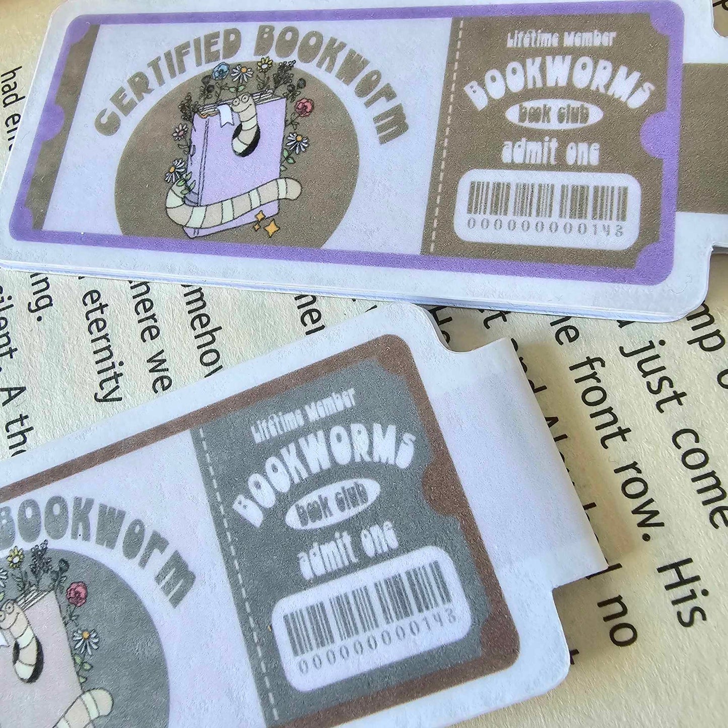 MAGNETIC BOOKMARK - CERTIFIED BOOKWORM