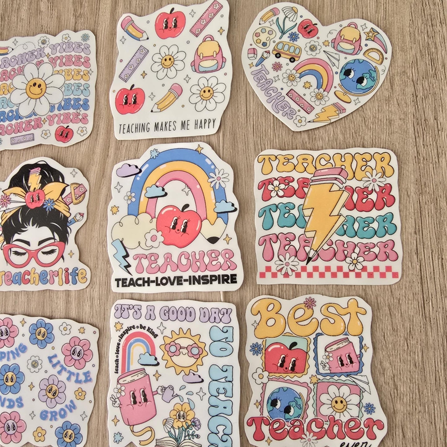 TEACHER STICKERS 6/12