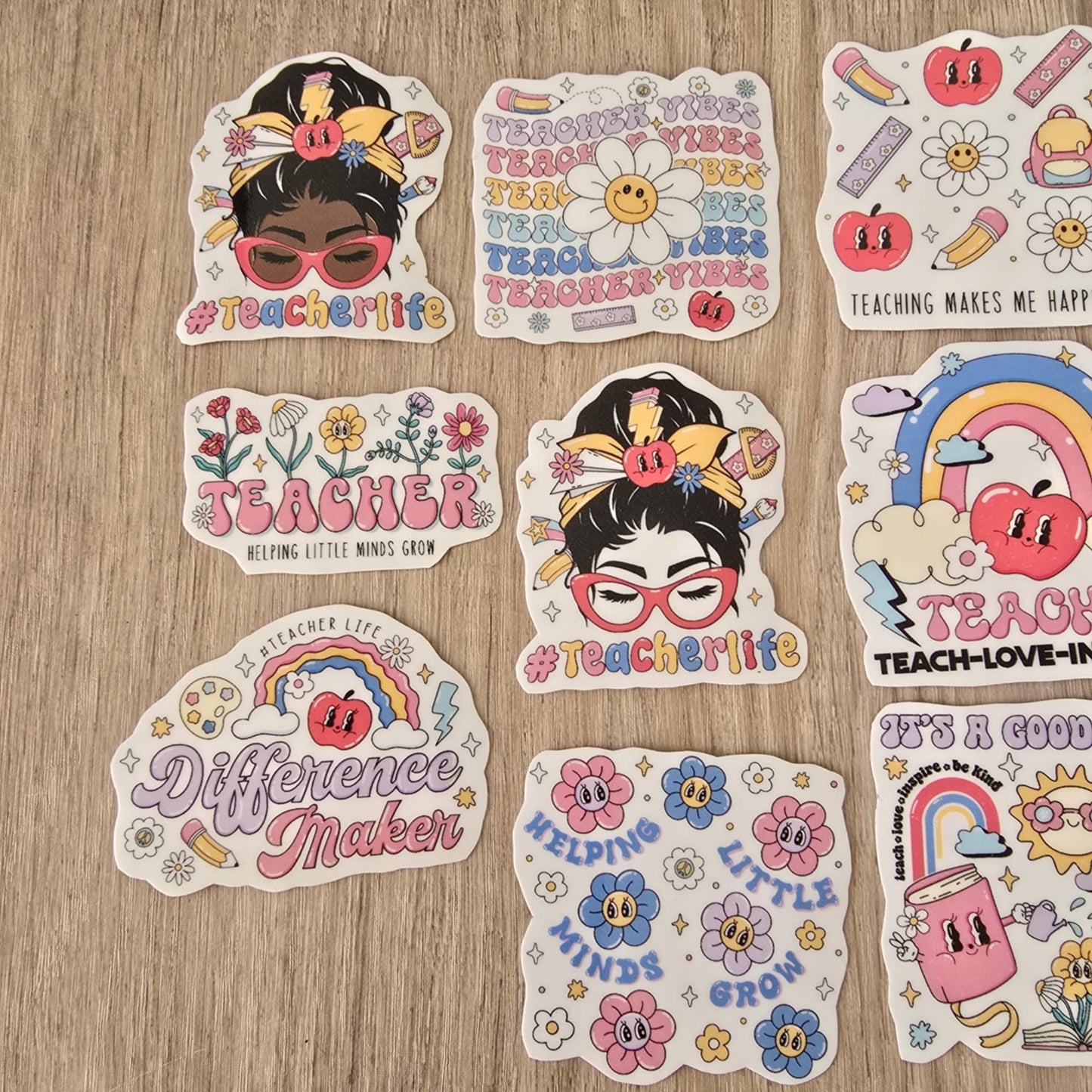 TEACHER STICKERS 6/12