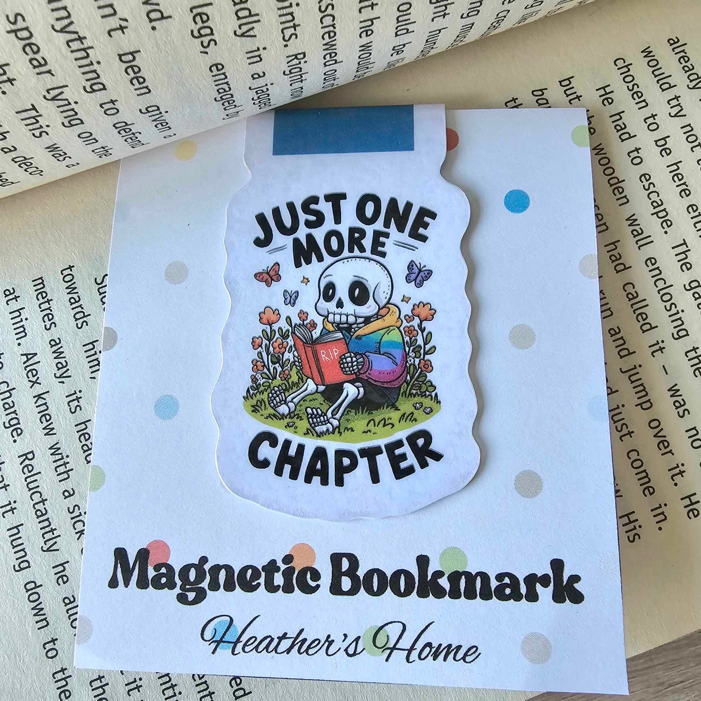 MAGNETIC BOOKMARK - JUST ONE MORE CHAPTER (CHAPTER)