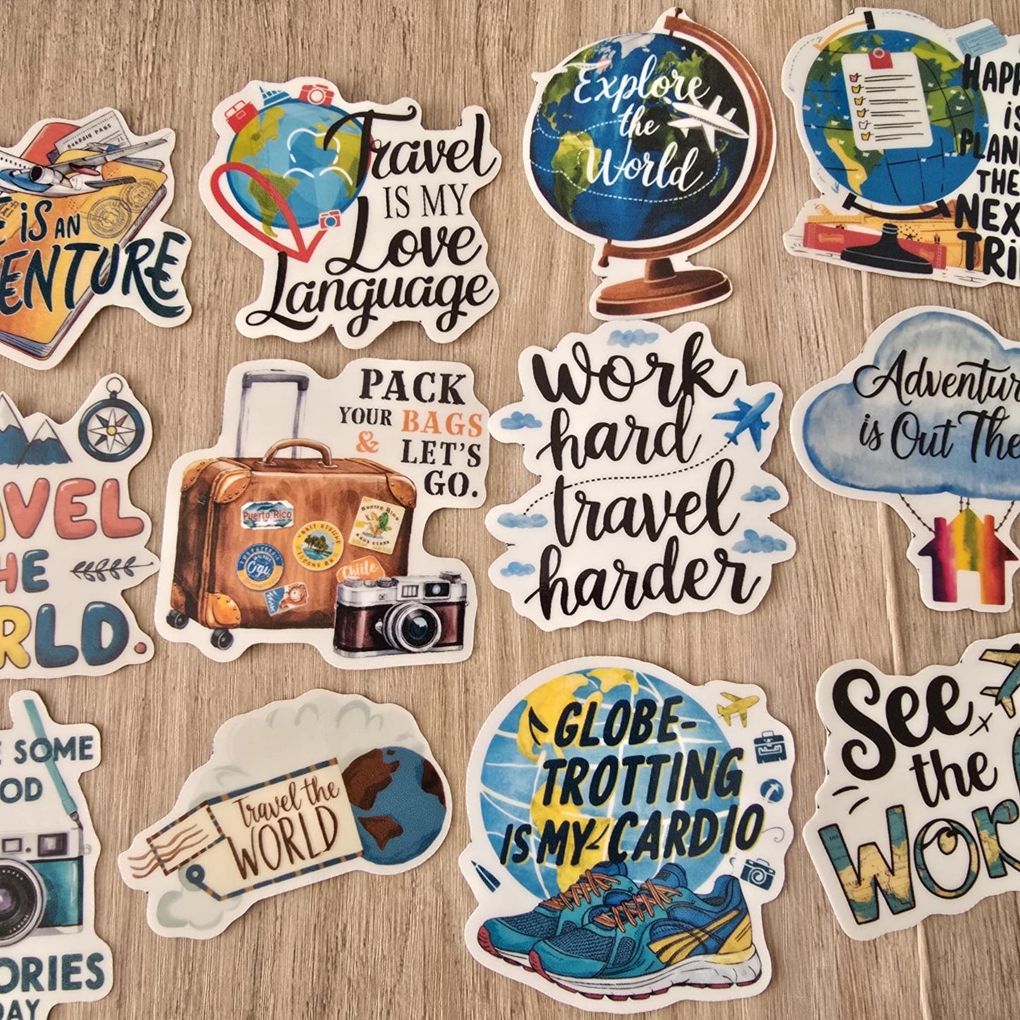 TRAVEL STICKERS 6/12