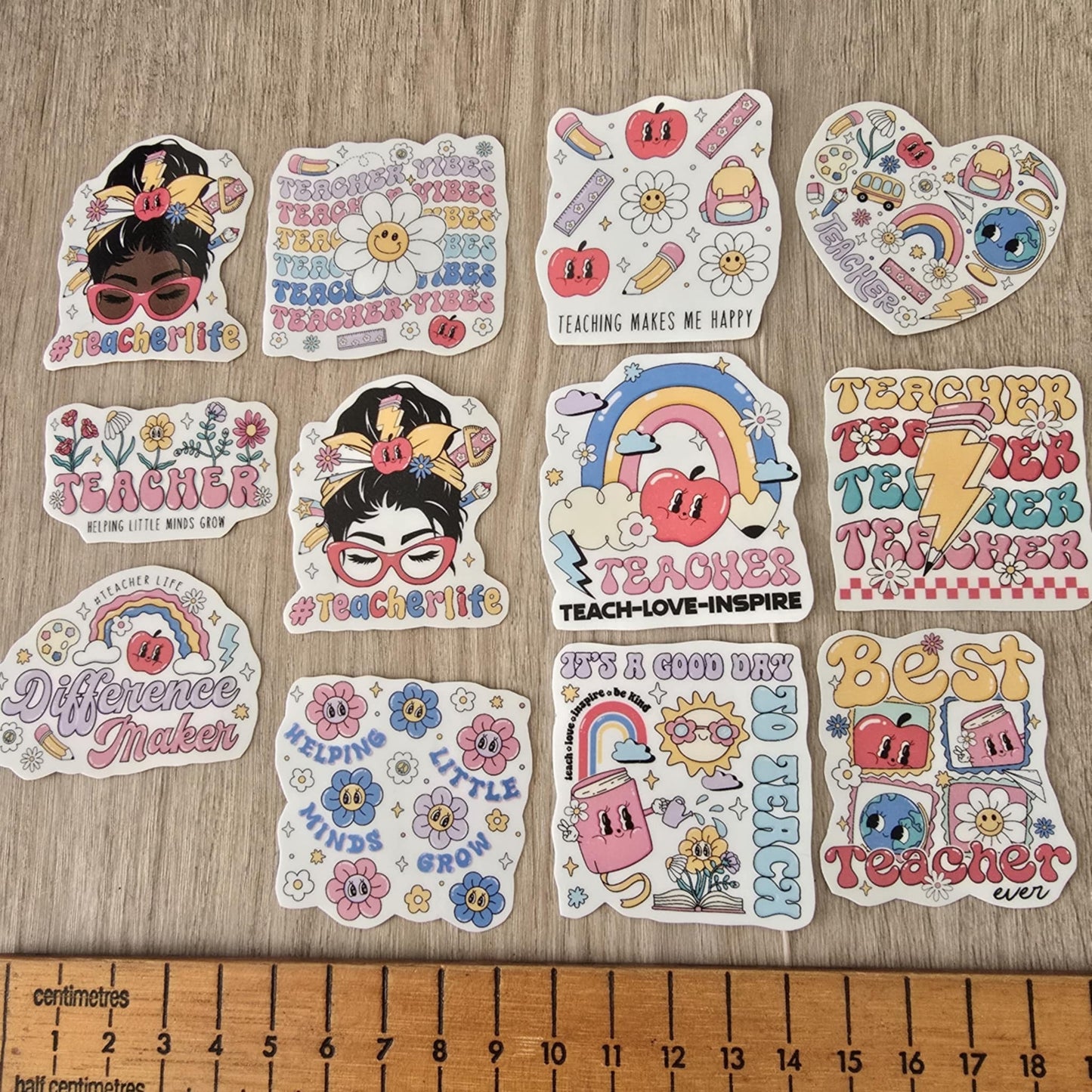 TEACHER STICKERS 6/12