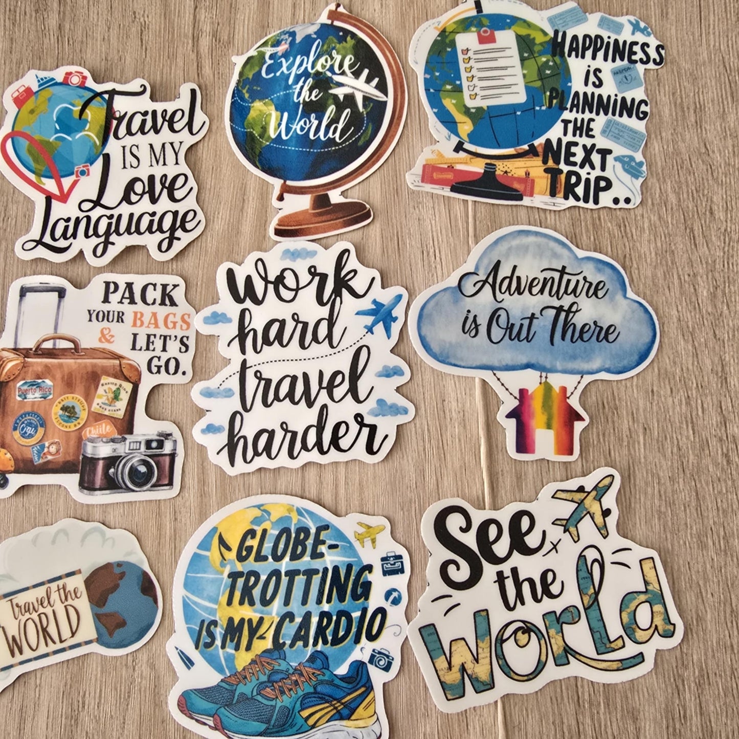 TRAVEL STICKERS 6/12