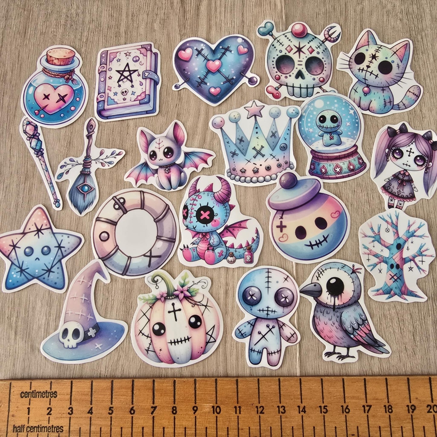 PASTEL GOTH STICKERS 5/10/15/20