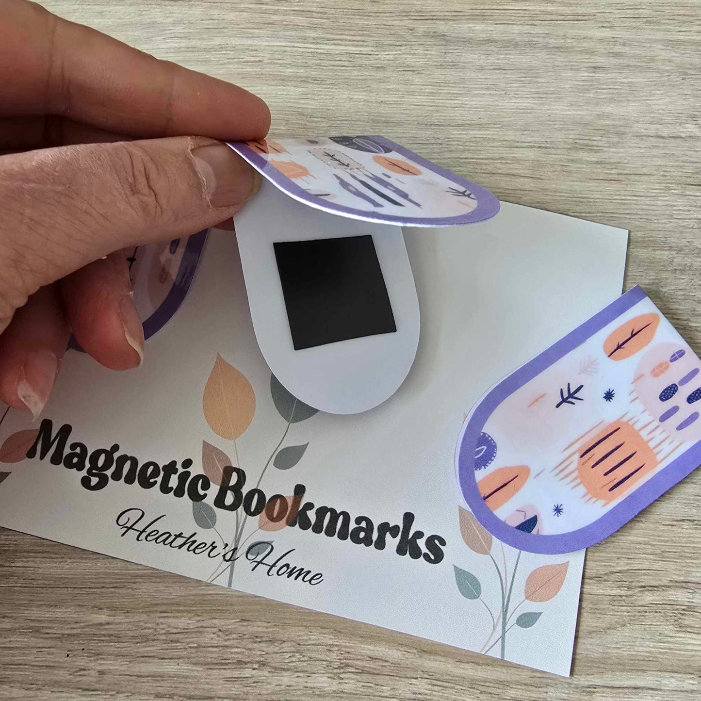 MAGNETIC BOOKMARK - BOHO STYLE - SET OF 3