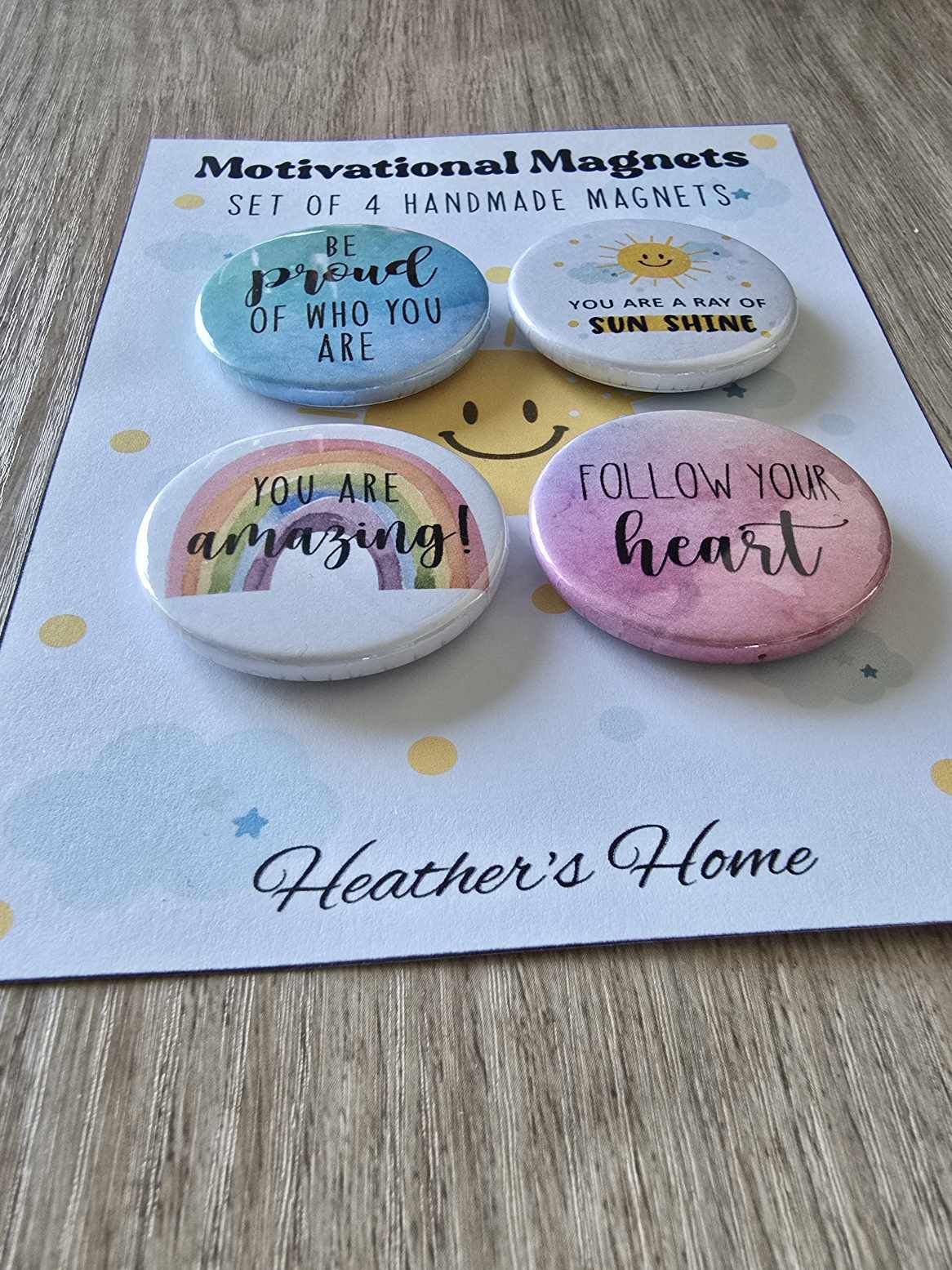 AFFIRMATION QUOTES (DESIGN A) MINI MAGNET SET
