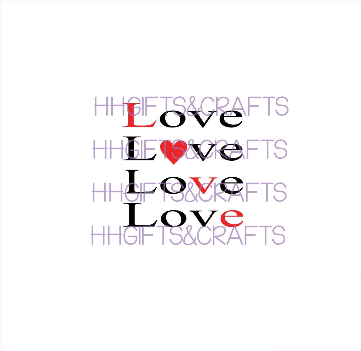 LVS07 - LOVELOVELOVELOVE - SMALL VINYL
