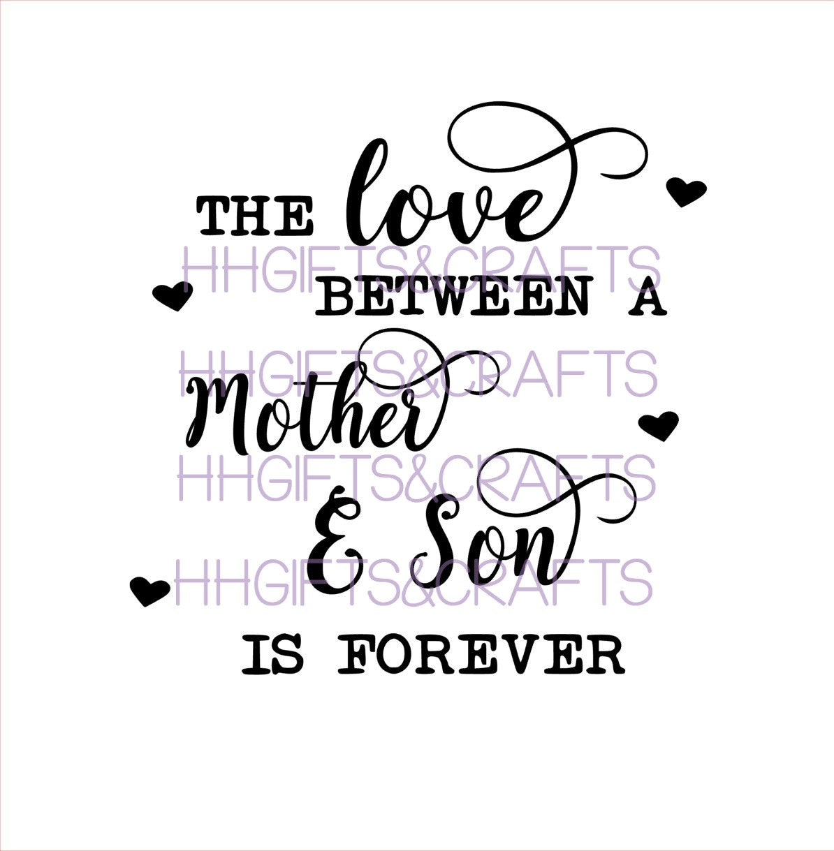 MU14 - THE LOVE BETWEEN MOTHER AND SON - FRAME VINYL