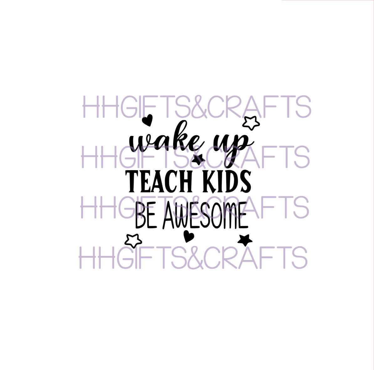 TE15 - WAKE UP TEACH KIDS - SMALL VINYL