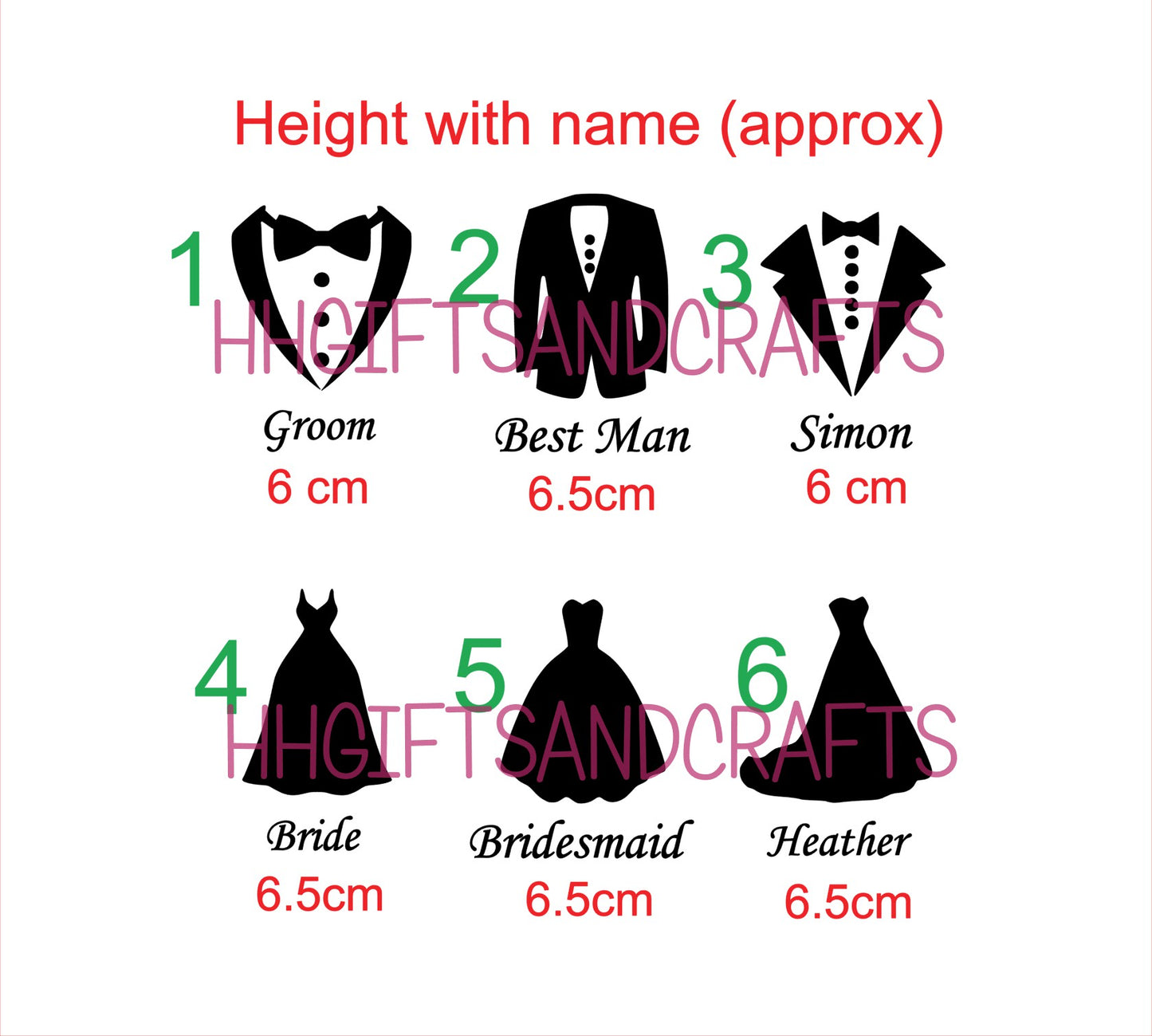 WEDS14 - WEDDING DRESS / TUX SMALL VINYL