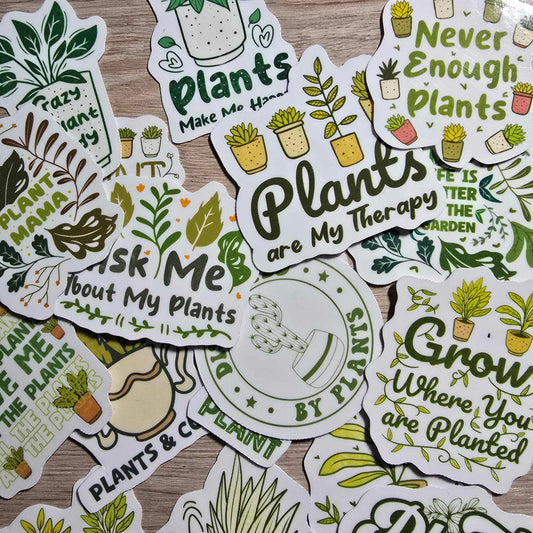 PLANT STICKER SETS - PLANT LOVER