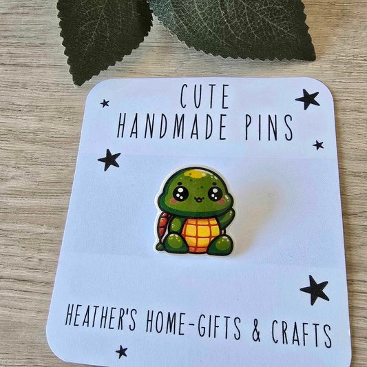 Turtle pin