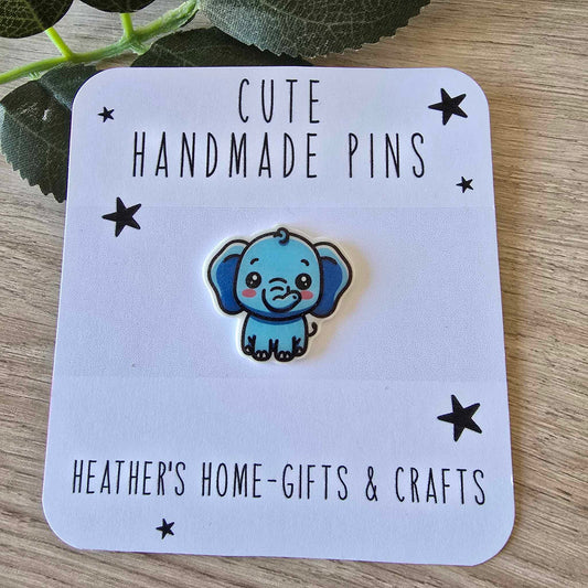 Elephant pin
