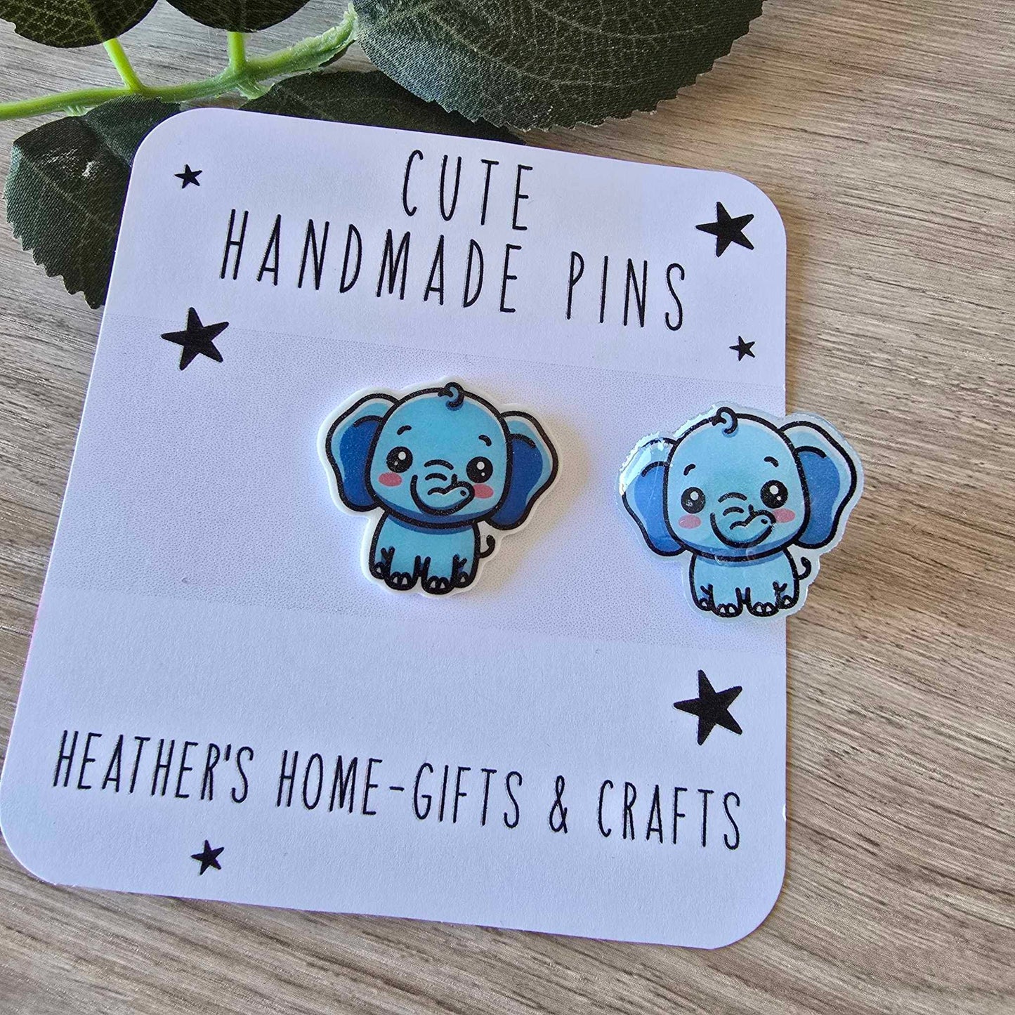 Elephant pin