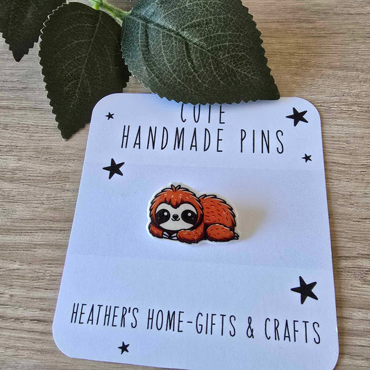 Sloth pin