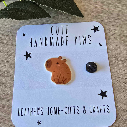Capybara pin