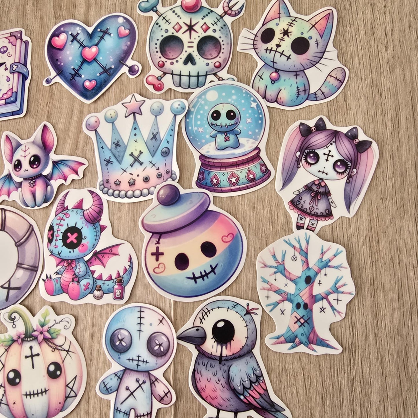 PASTEL GOTH STICKERS 5/10/15/20