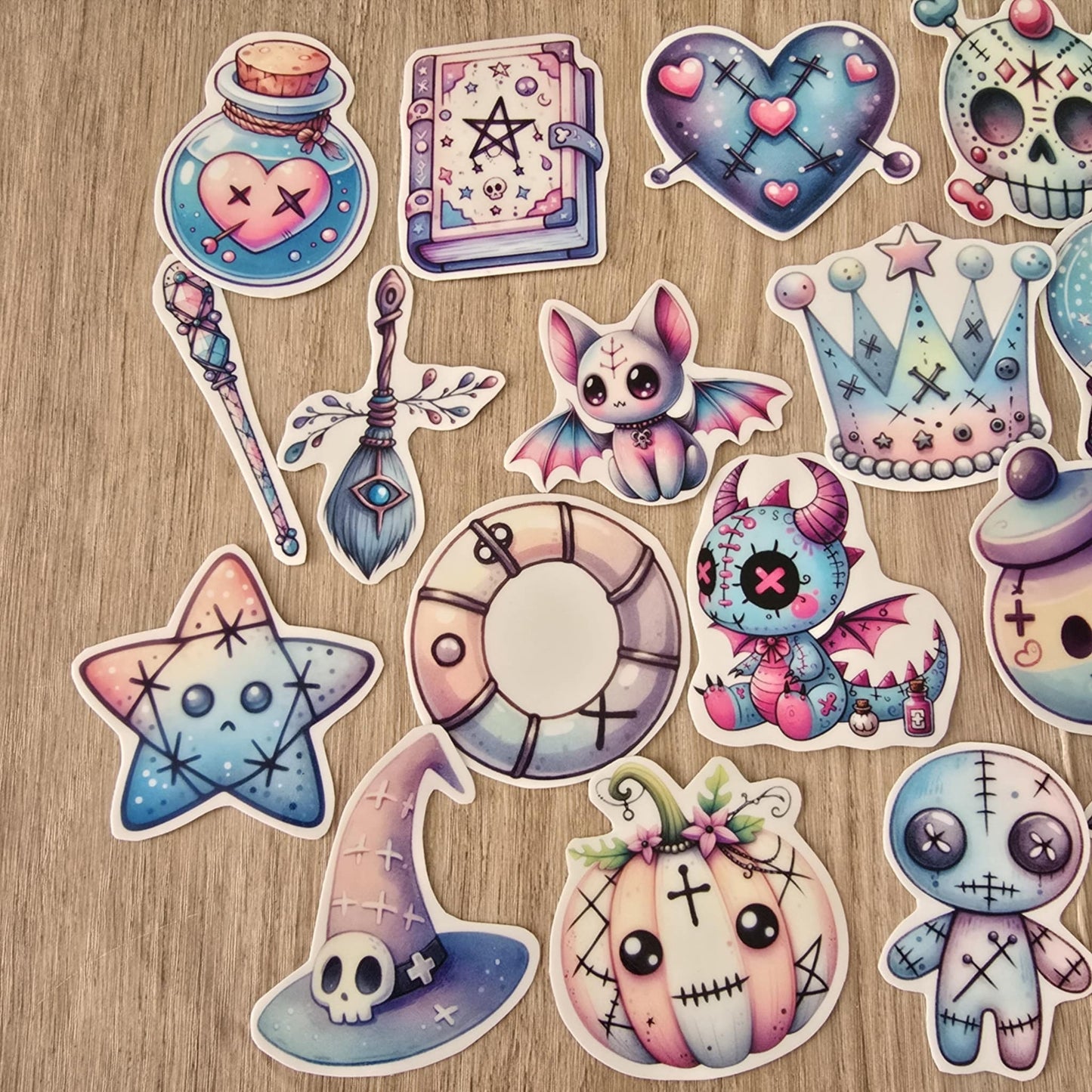 PASTEL GOTH STICKERS 5/10/15/20