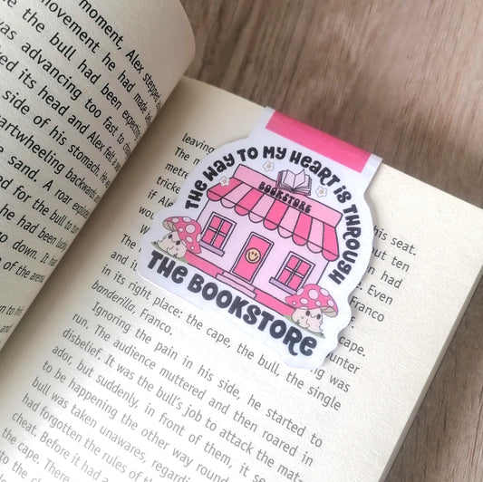 MAGNETIC BOOKMARK - THE WAY TO MY HEART