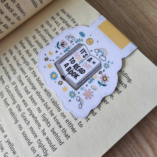 MAGNETIC BOOKMARK - IT'S A GOOD DAY TO READ