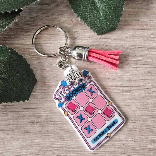BOOKISH TIC TAC KEYRING
