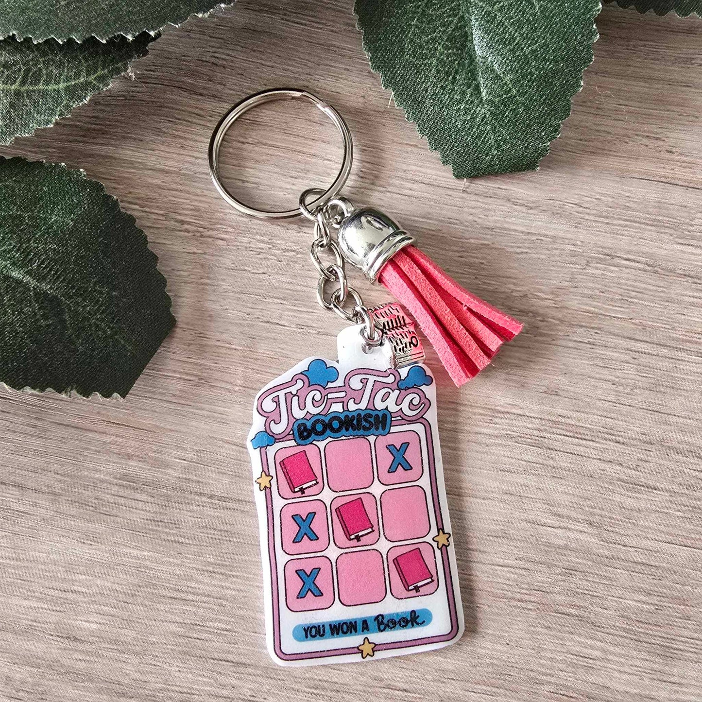 BOOKISH TIC TAC KEYRING