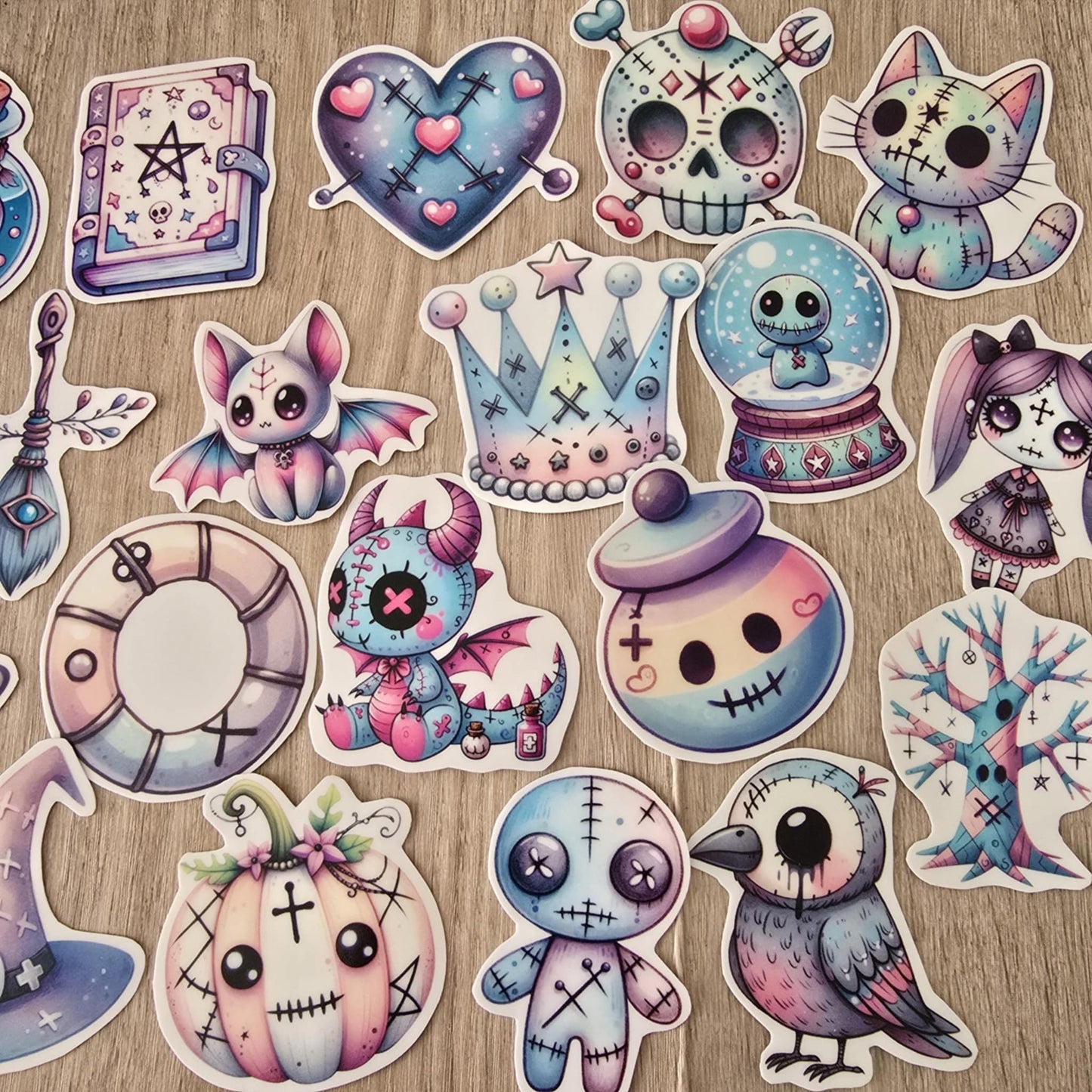PASTEL GOTH STICKERS 5/10/15/20