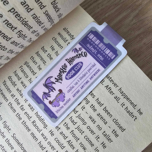 MAGNETIC BOOKMARK - MONSTER ROMANCE