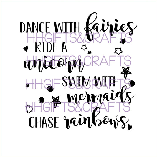 GL31 - DANCE WITH FAIRIES - FRAME VINYL