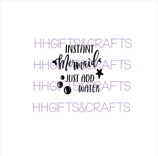 GS 16 - INSTANT MERMAID ADD WATER - SMALL VINYL