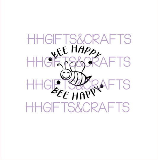 GS 20 - BEE HAPPY (DESIGN 1) - SMALL VINYL