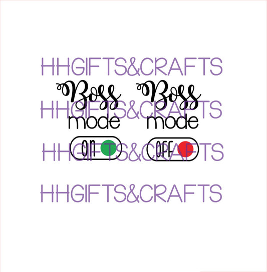 GS 26 - MODE ON/OFF (BOSS)- SMALL VINYL