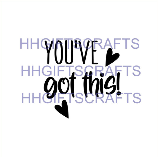 GS 32 - YOU'VE GOT THIS - SMALL VINYL - VARIOUS SMALL SIZES