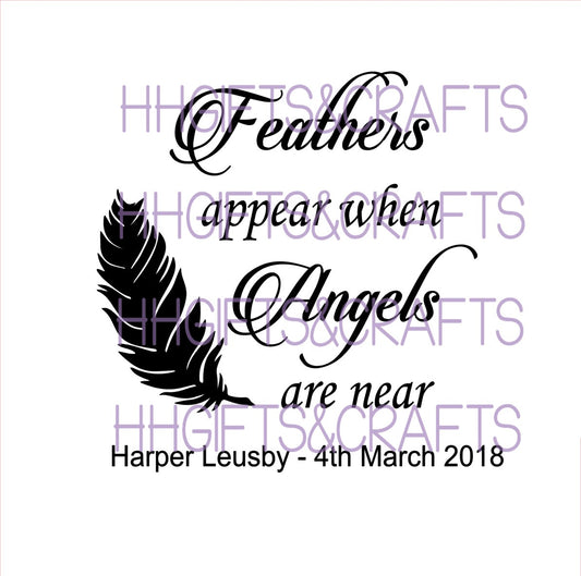 LL06 - FEATHERS APPEAR - FRAME VINYL