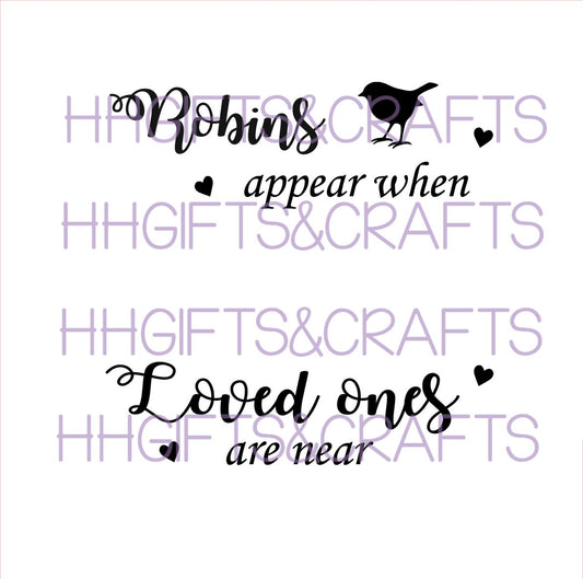 LL09 - ROBINS APPEAR (SPLIT DESIGN) - FRAME VINYL