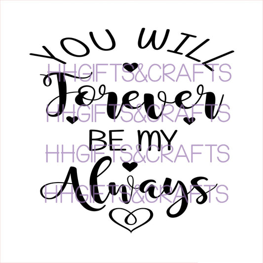 LVL10 - FOREVER BE MY ALWAYS - FRAME VINYL