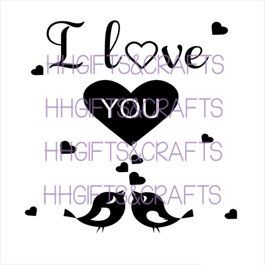 LVL014 - LOVE BIRDS - FRAME VINYL