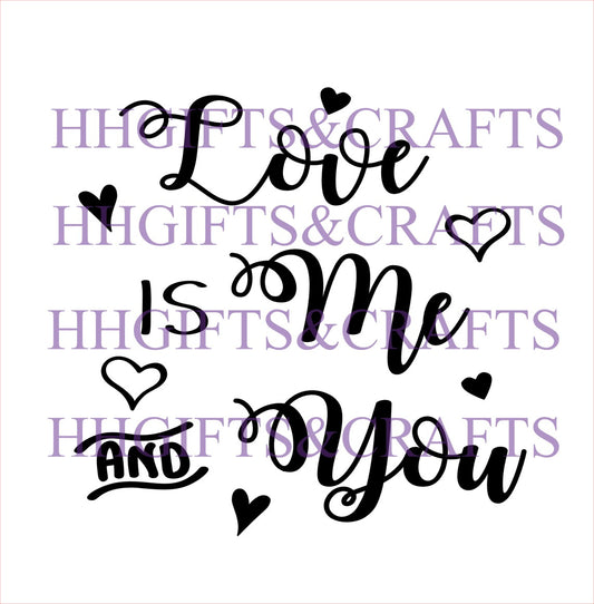 LVL020 - LOVE IS ME AND YOU - FRAME VINYL